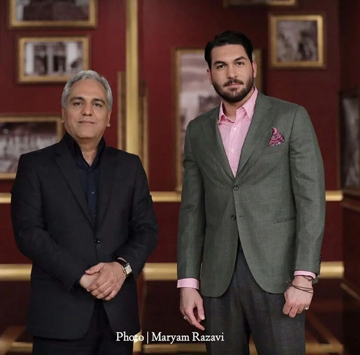 میهمان خوش قد و قامت مهران مدیری + عکس