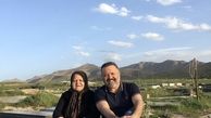 علی صالحی با مادرش + عکس