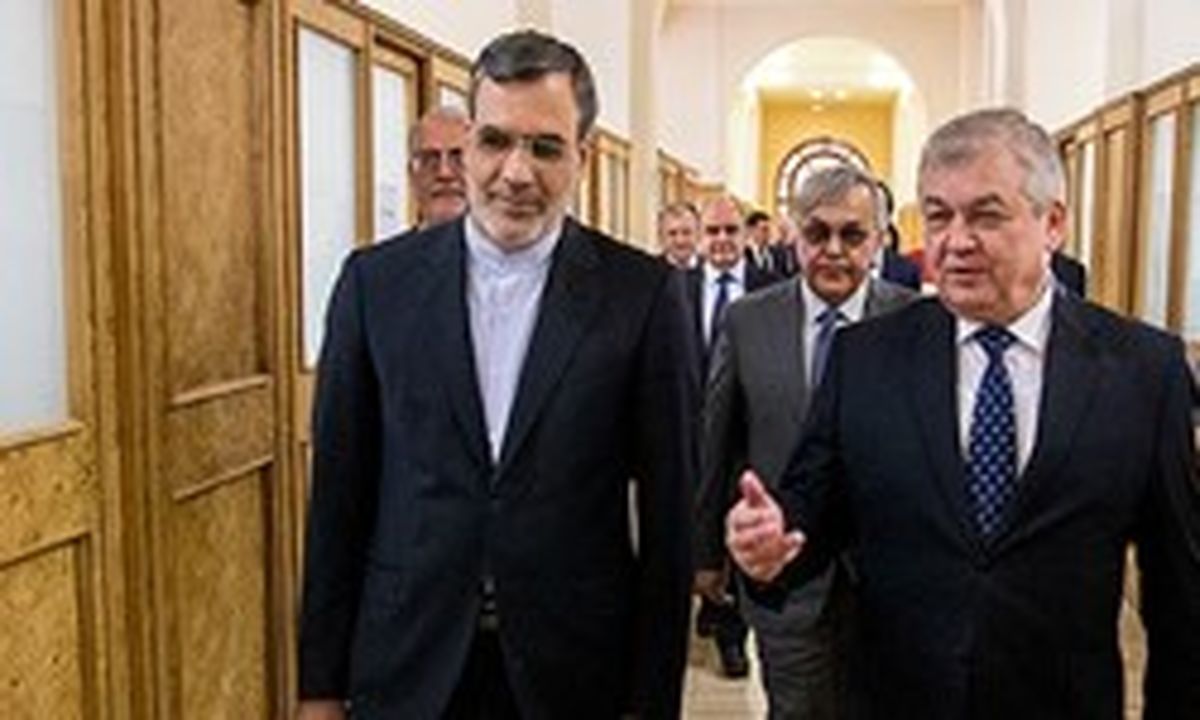 رایزنی جابری‌انصاری و لاورنتیف در تهران درباره سوریه