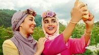 سلفی زیبای الهه حصاری در طبیعت