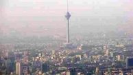 تداوم آلودگی هوای پایتخت با وجود بارش باران