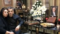 نسرین مقانلو برادرش در خانه پدری + عکی