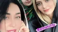 سلفی سارا منجزی پور و ‌دوستانش در ماشین + عکس