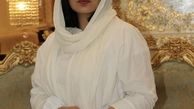 تیپ سفید و ساده بازیگر گیسو + عکس