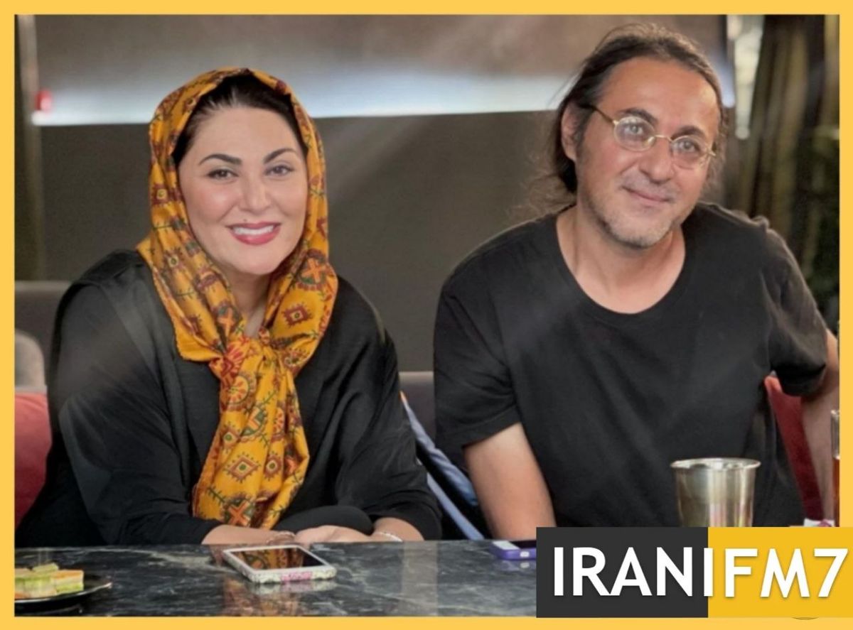  لاله اسکندری به همراه برادرش+عکس