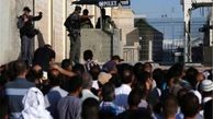 حضور هزاران فلسطینی در مسجد الاقصی همزمان با روز قدس 