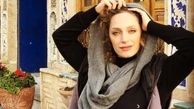 سوژه شدن نگین معتضدی بخاطر تیپ عجیبش! عکس
