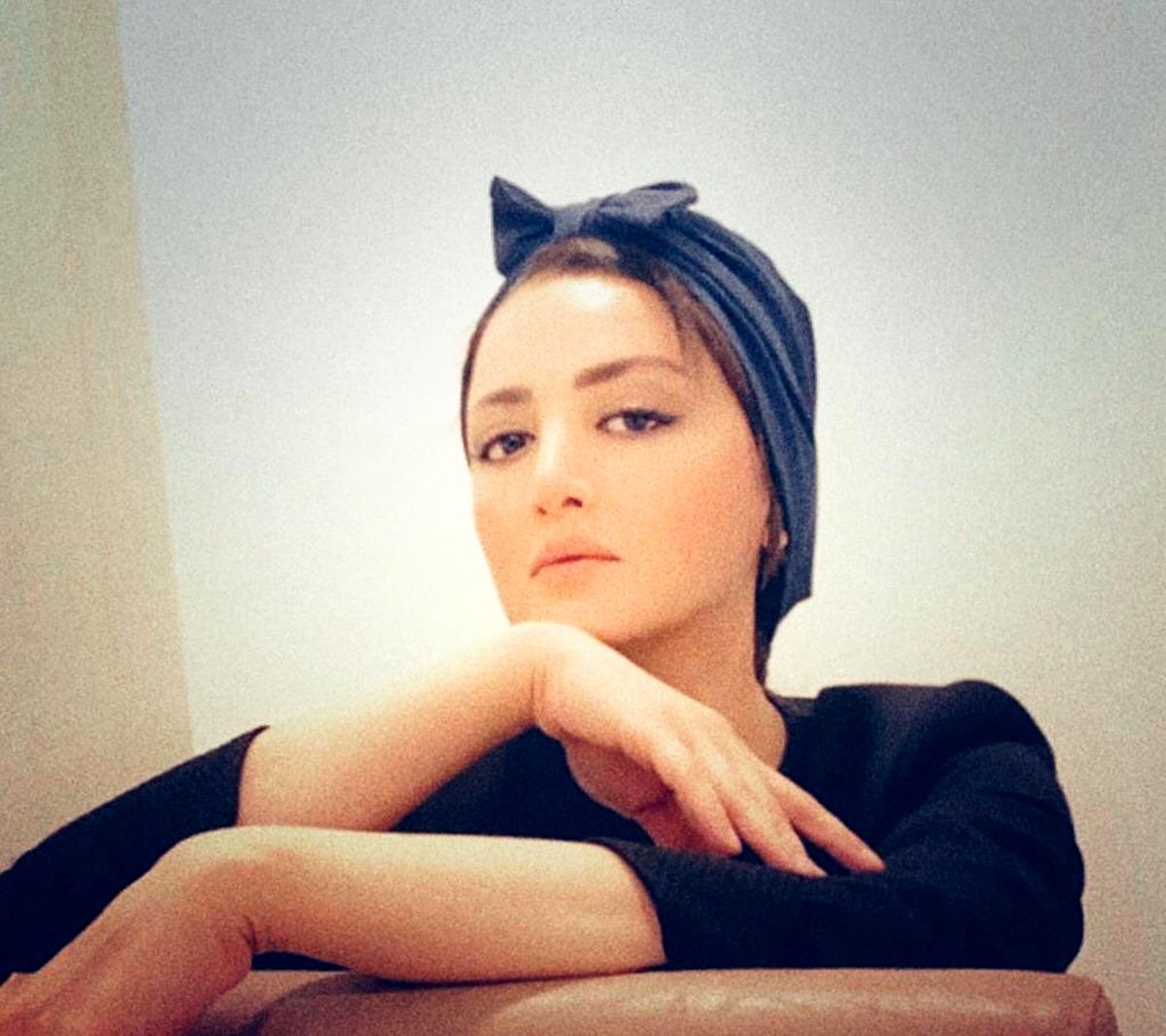 عکس پاپیون به سر شیلا خداداد