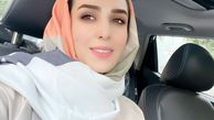سوگل طهماسبی در ماشین شخصی اش + عکس