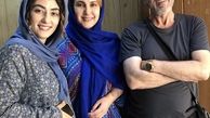 الهام‌طهموری‌در کنار دو بازیگر مشهور و پیشکسوت + عکس