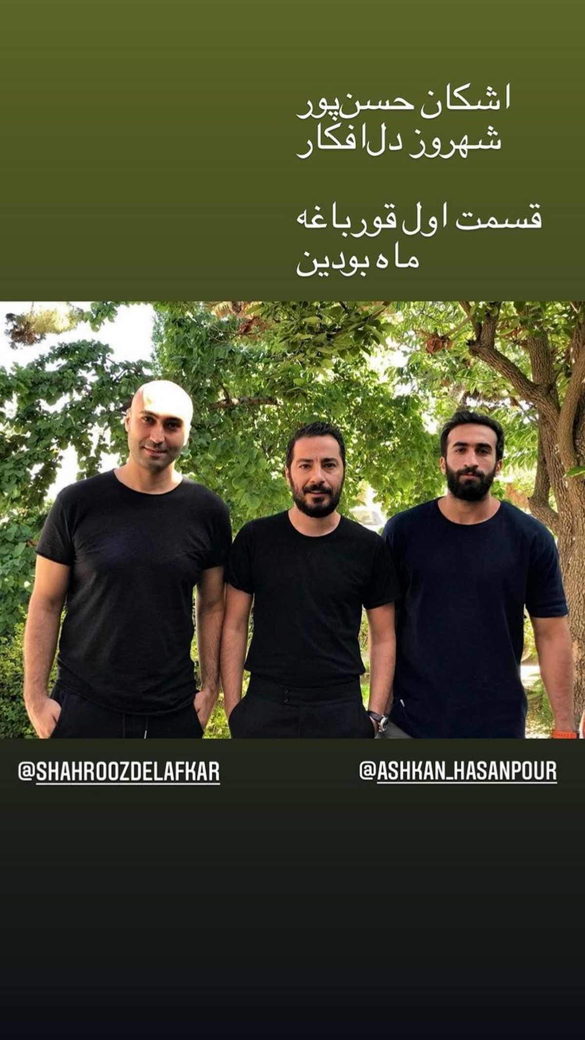 نوید محمدزاده و بازیگران قورباغه + عکس