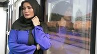 شیوا طاهری در دریا /عکس 
