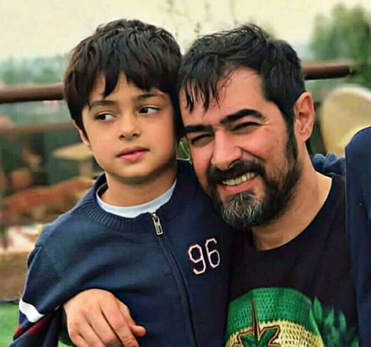 شهاب حسینی و پسر زیبایش+عکس