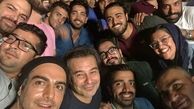 عکس حامد کمیلی با ارتش سری