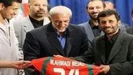 علی دایی دست از سر احمدی‌نژاد بر نمی‌دارد