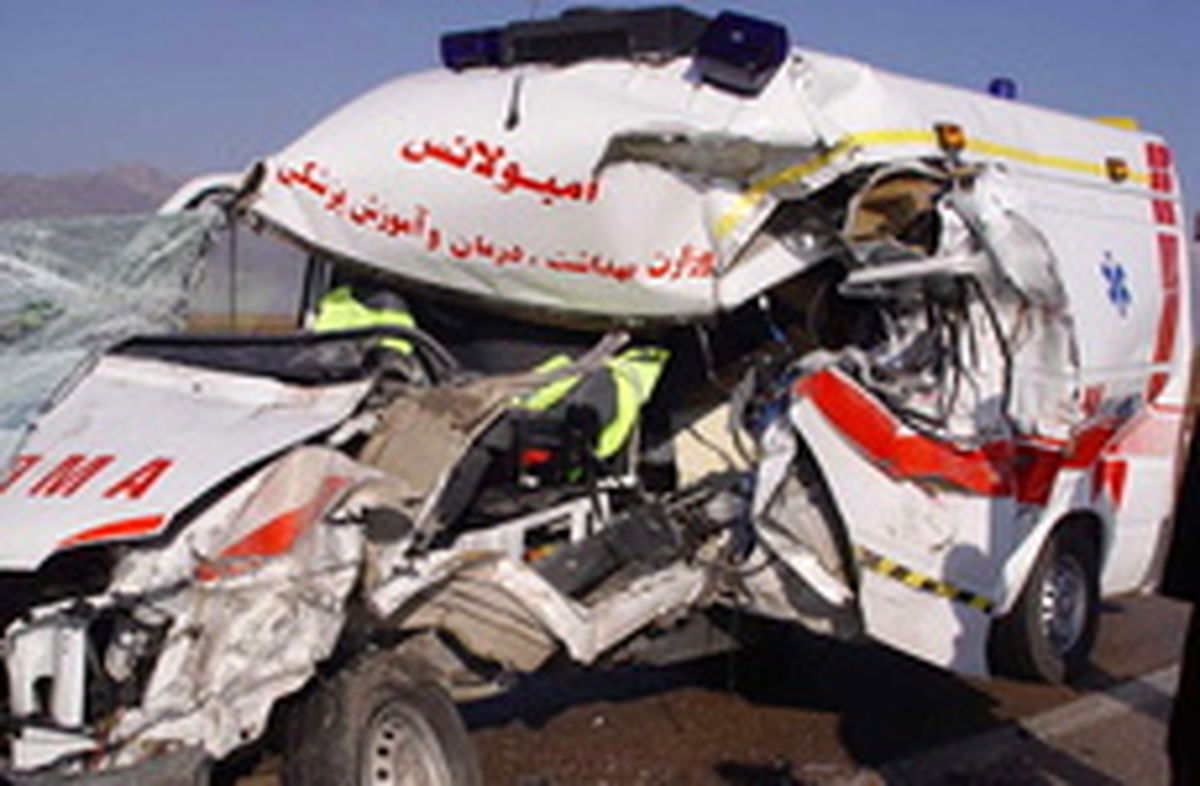 واژگونی آمبولانس و توضیحات اورژانس