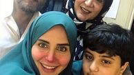 تیپ خیلی متفاوت الناز شاکردوست در ملاقات خانواده امیر جعفری+عکس