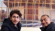 تئاتر بینی بازیگر پیشکسوت و پسرش+عکس