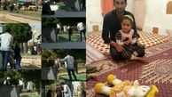  دختر 6 ساله‌ای که در کنار پدر بیمارش رفتگری می‌کند!