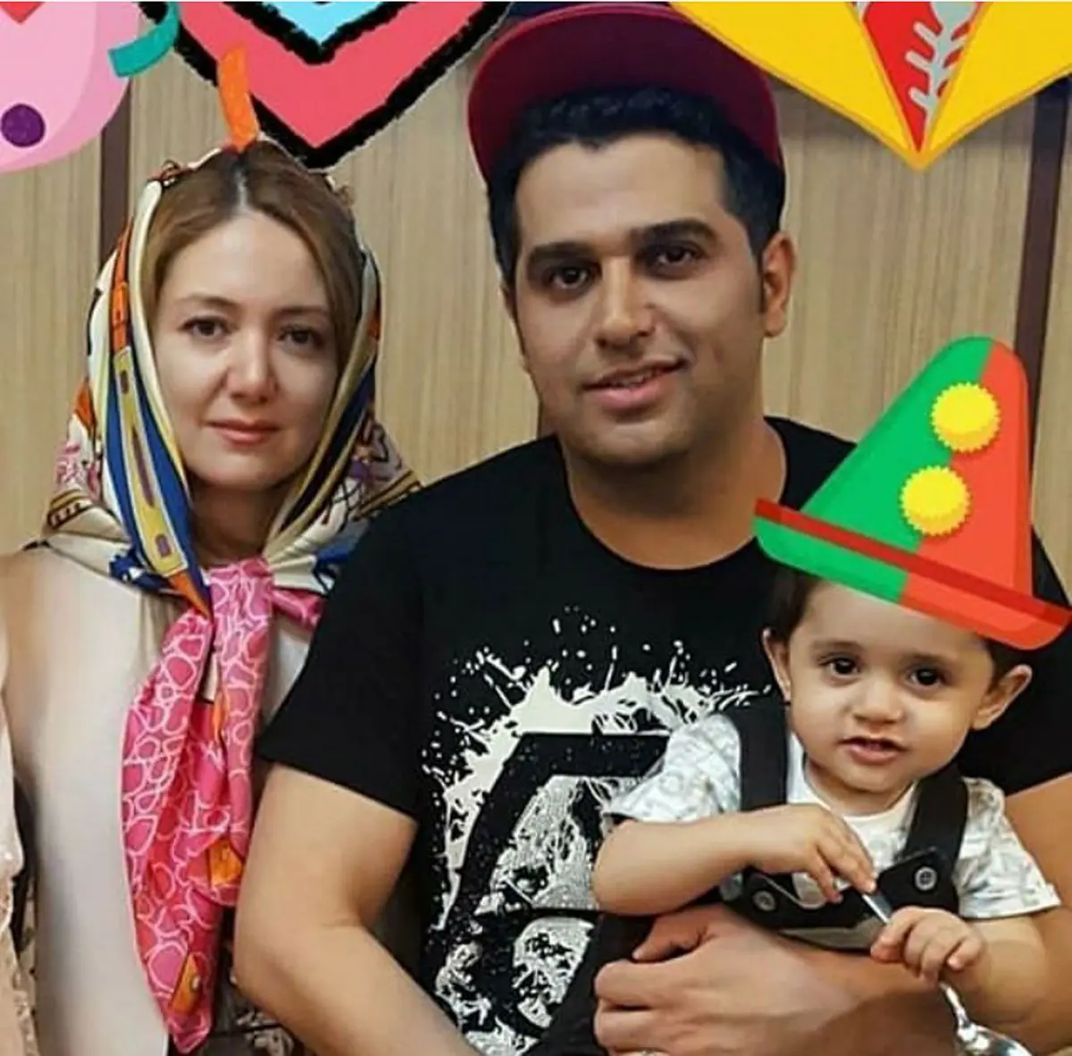 حمید عسگری و همسر خارجی اش+عکس