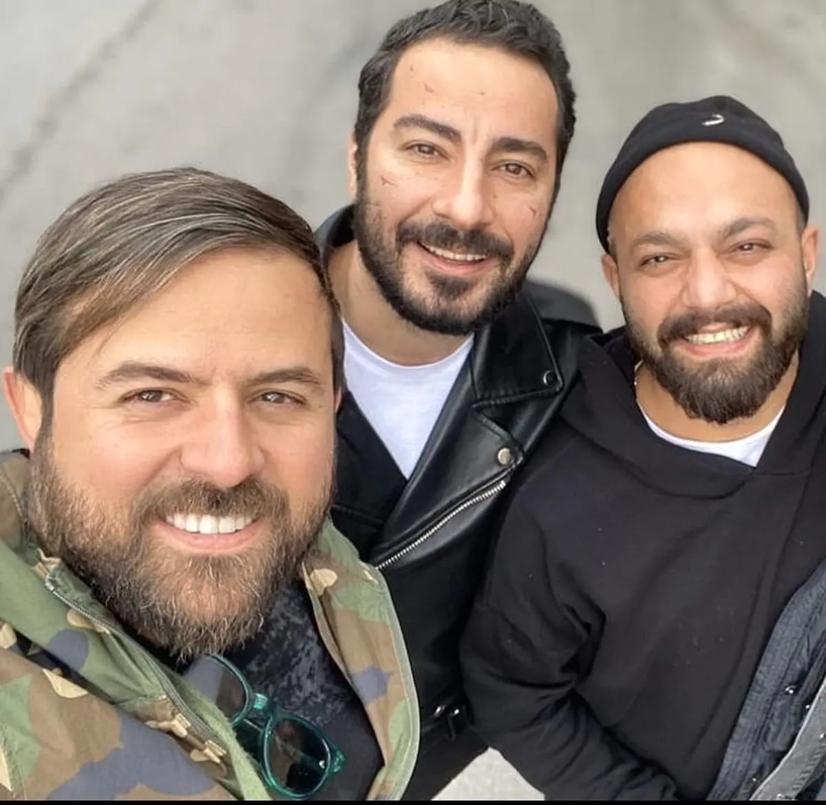 هومن سیدی و بازیگران سریالش + عکس