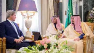 دیدار جان کری با ملک سلمان