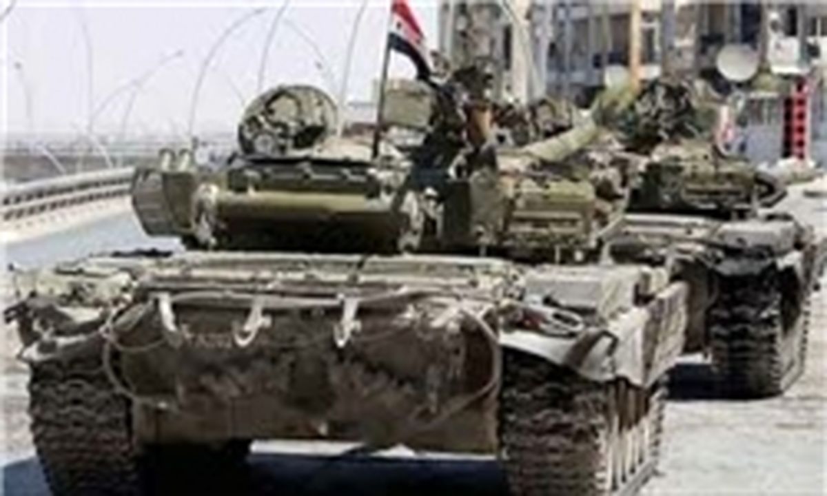 مقر اصلی تروریست‌ها زیر آتش حملات ارتش سوریه