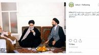 اینستاگرام :تصویر دیده نشده از رهبر انقلاب درکنار آیت‌الله بهاءالدینی 