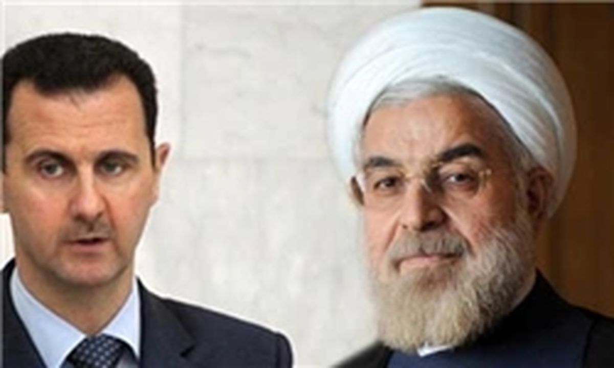  تبریک تلفنی روحانی به بشار اسد 