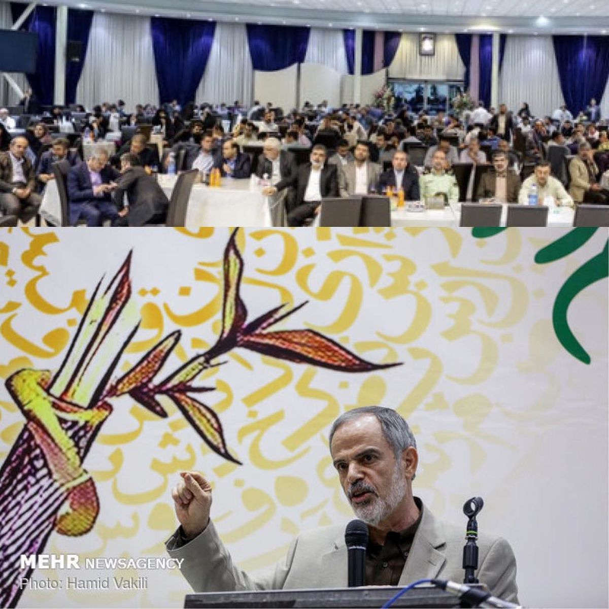 مرتضی غرقی در جمع رسانه ای های کشور+عکس