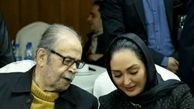 دیدار الهام حمیدی با پدرسالار+عکس