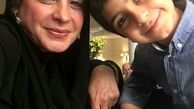 عکس بازیگر ستایش با پسر بانمکش