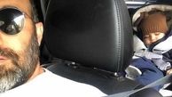 نقی به همراه پسر واقعی اش! 
