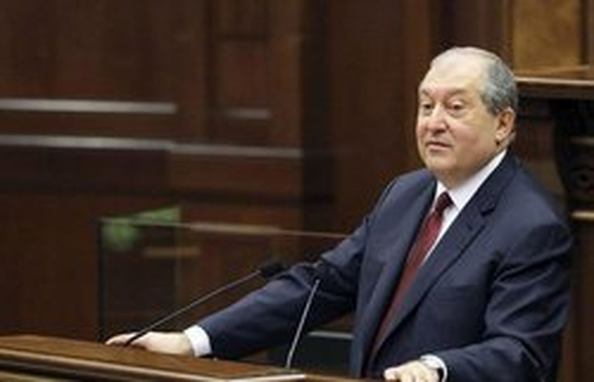 برگزاری مراسم تحلیف رییس جمهور جدید ارمنستان