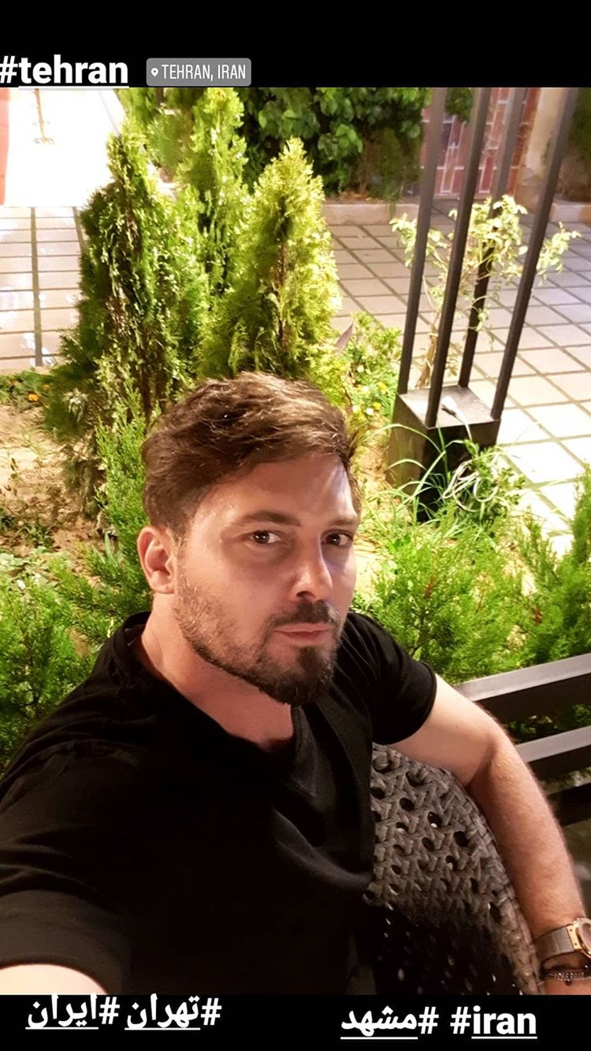 سلفی جدید دانیال عبادی + عکس