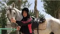 اسب زیبای شراره رخام + عکس