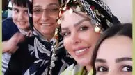 فلور نظری در جمع دوستان گیلانی اش + عکس