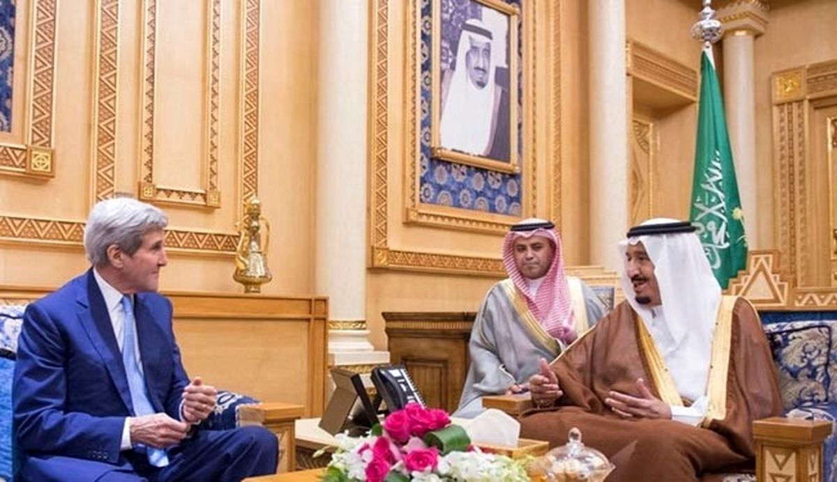 دیدار جان کری با سلمان قبل ازنشست وین