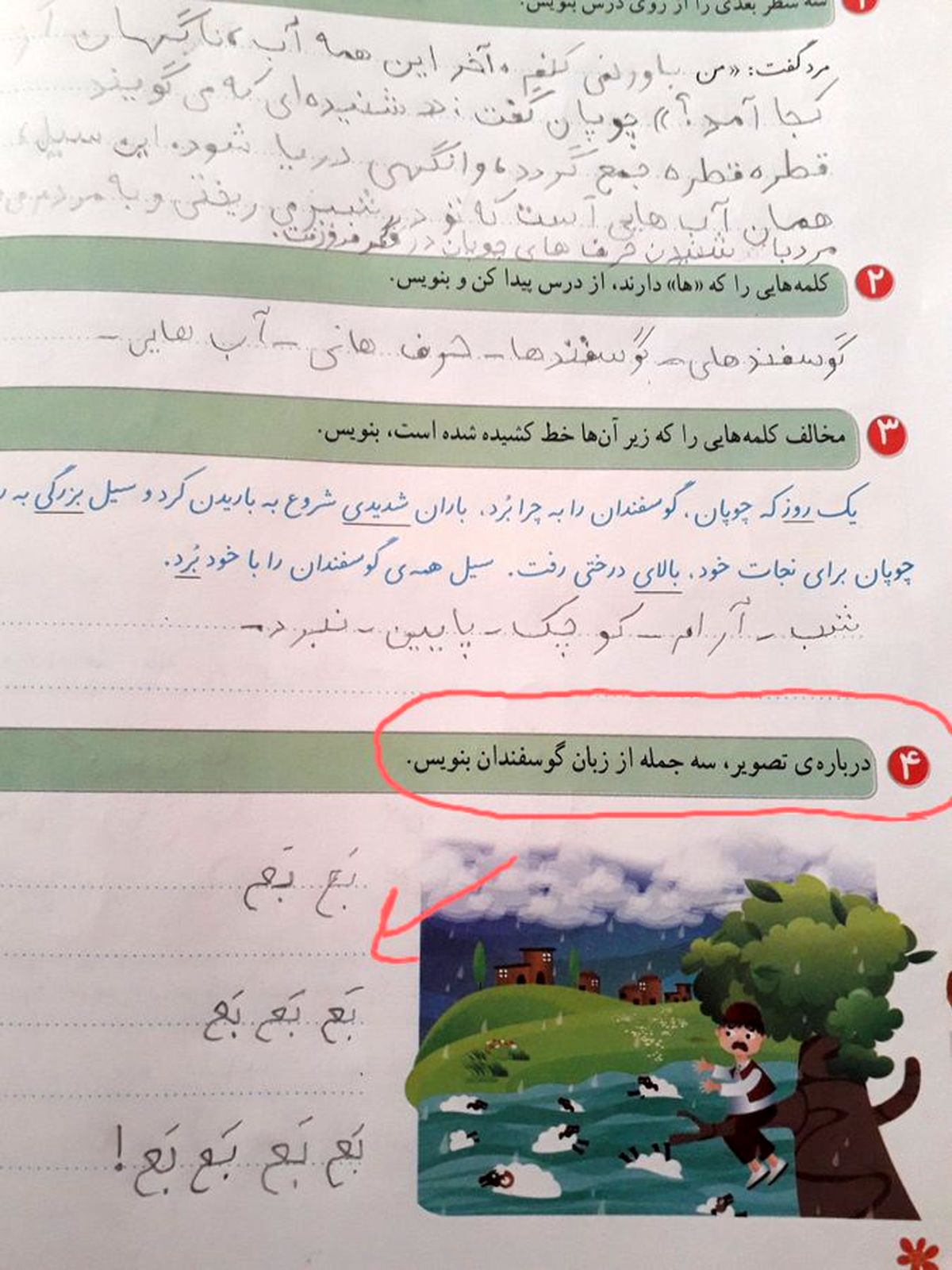 شاهکار دانش‌آموز تهرانی در انجام تکالیفش+عکس