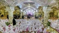 تصویر جالب از جشن تکلیف 1000 دختر در نجف