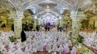 تصویر جالب از جشن تکلیف 1000 دختر در نجف