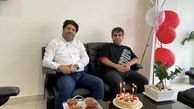 امیر نوری در تولد یکی از دوستانش + عکس