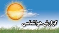 پیش‌بینی هواشناسی درمورد وقوع رگبار و رعد و برق