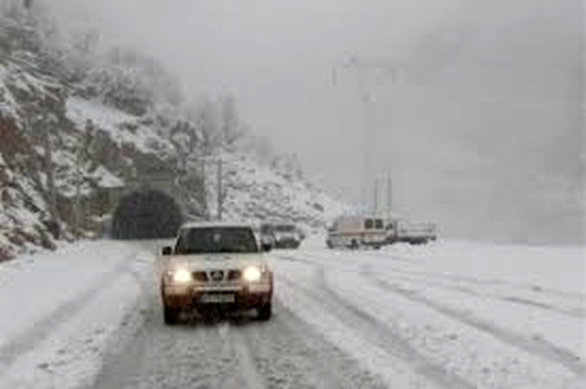 برف و کولاک در تعدادی از استان‌ها