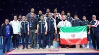 وزنه‌ برداران ایرانی نایب قهرمان جهان شدند