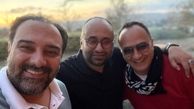 برزو ارجمند در کنار کارگردان و مجری معروف + عکس