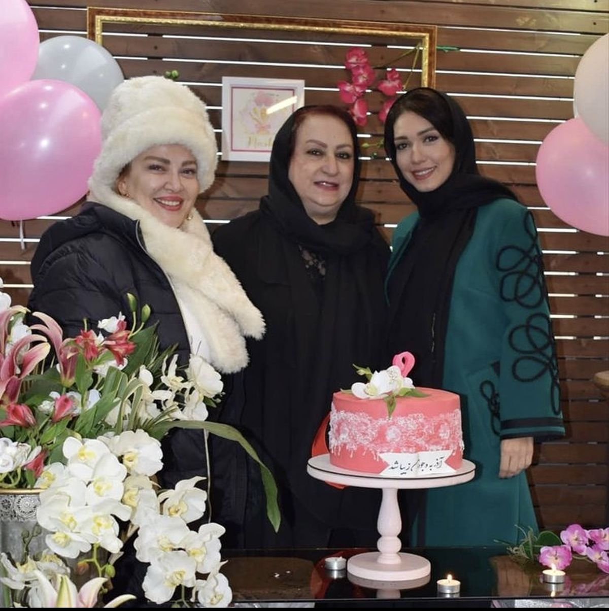 بهاره رهنما و شهرزاد کمالزاده در تولد بازیگر مشهور + عکس