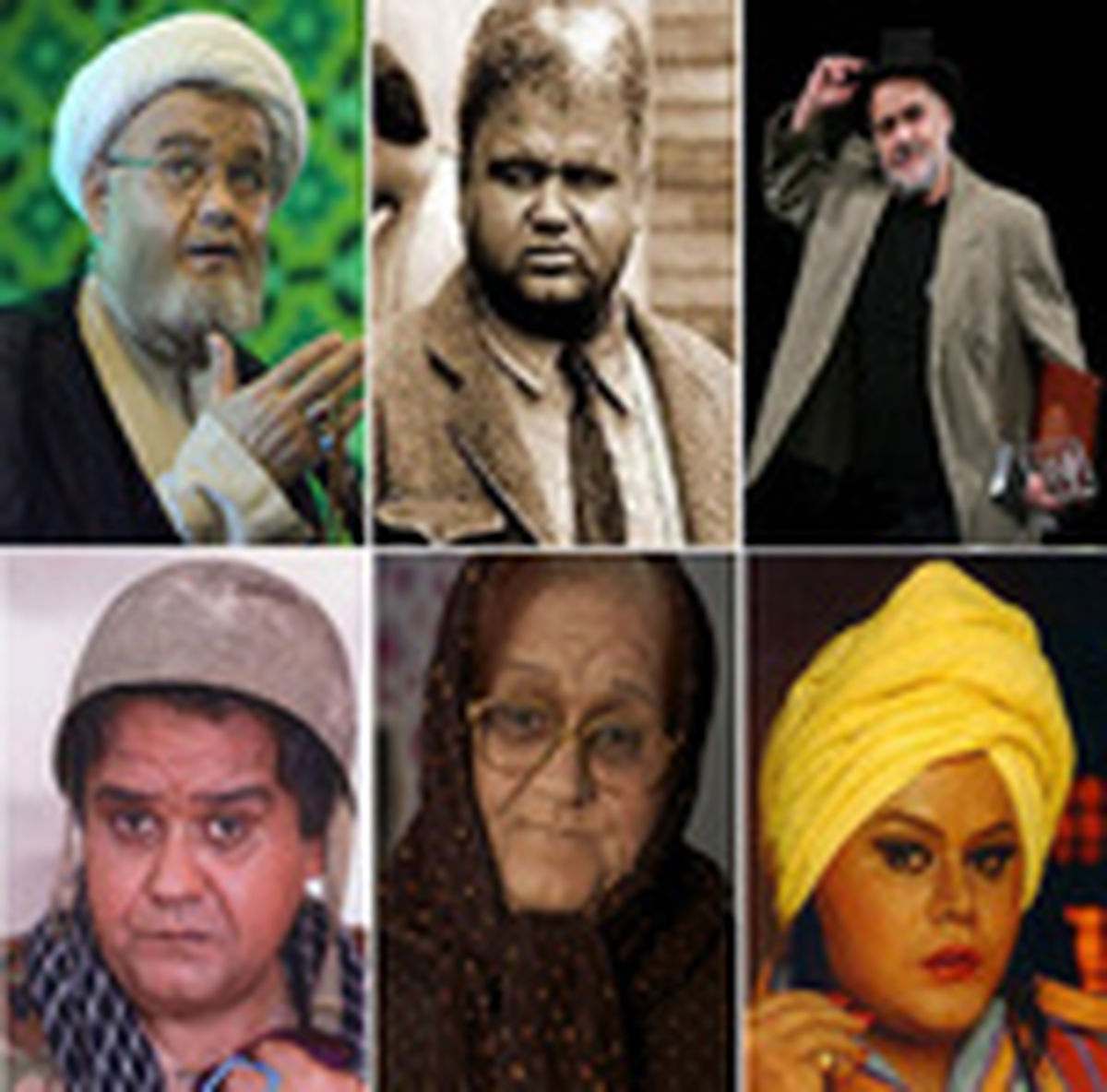 چهره‌های متفاوت سینمای ایران برای اکبر عبدی