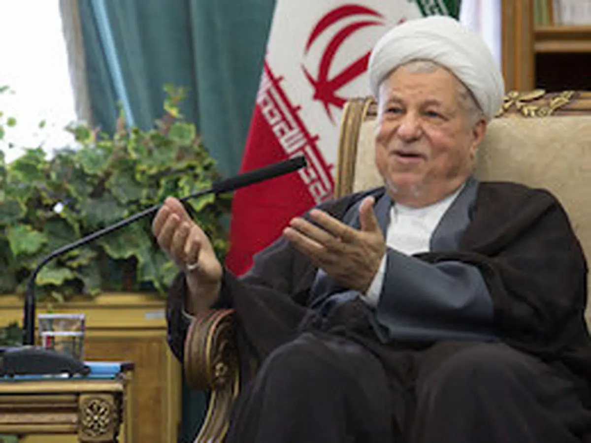 هاشمی رفسنجانی: حالا می توانم راحت بمیرم!