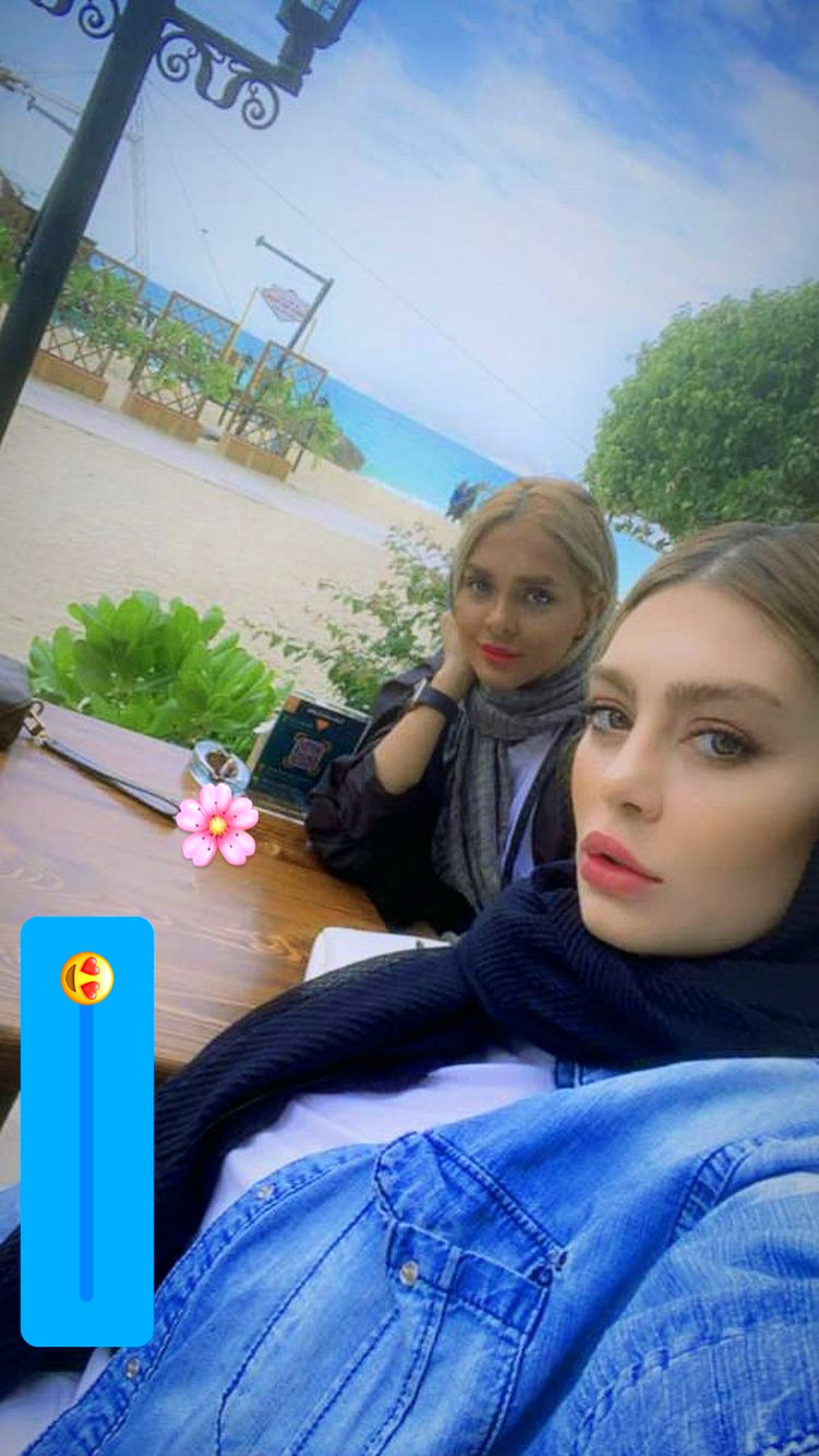 سحر قریشی و دوستش در کیش + عکس